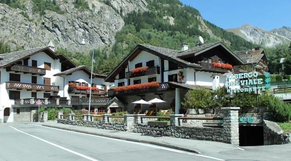 Hotel Del Viale Courmayeur Buitenkant foto
